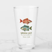 Opeongo Lake Ontario Canada visdrankbar Glas (Voorkant)