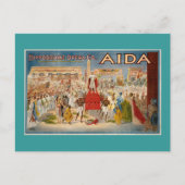  Opera Aida Artwork Briefkaart (Voorkant)
