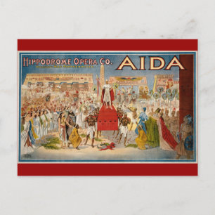 Opera Aida Artwork Briefkaart