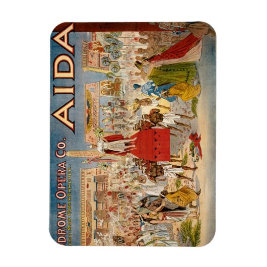  Opera Aida Artwork Magneet (Verticaal)