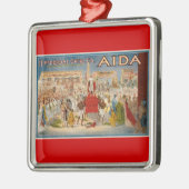  Opera Aida Artwork Metalen Ornament (Links)