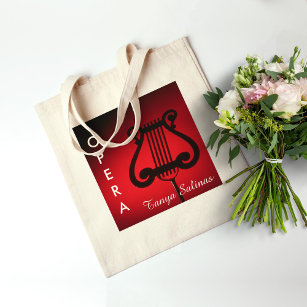 Opera Bag op maat   Performer Composer Singer Tote Bag