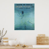 OPERA & BALLET - RUSSISCHE SEASON - PARIS 1909 POSTER (Keuken)