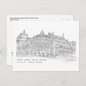Opera + Ballet Theater, Odessa, Oekraïne Briefkaart (Voorkant / Achterkant)