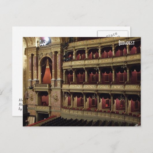 Opera Briefkaart (Voorkant / Achterkant)