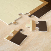 Opéra Cake Franse gebak Patisserie Dessert eten Legpuzzel (Zijkant)