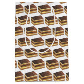 Opéra Cake Franse Gebak Patisserie Dessert Eten Medium Cadeauzakje (Voorkant)