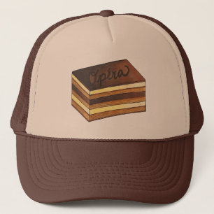 Opéra Cake Franse gebak Patisserie Dessert eten Trucker Pet