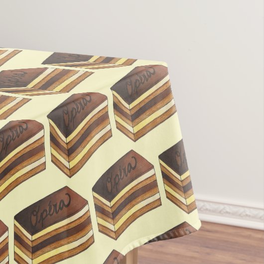 Opéra Cake Wedding Shower vanmiddag Tea Tafelkleed (Voorbeeld)