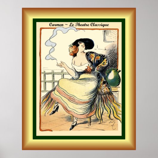 Opera ~ Carmen ~ Toreador Song ~ 1875 ~ Poster (Voorkant)