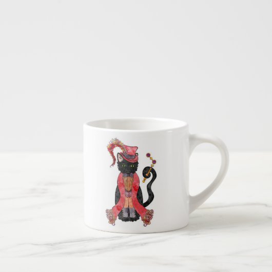 Opera Cat Espresso Cup Kop (Rechts)