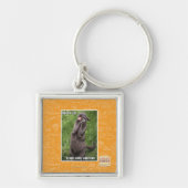 Opera Cat Sleutelhanger (Voorkant)