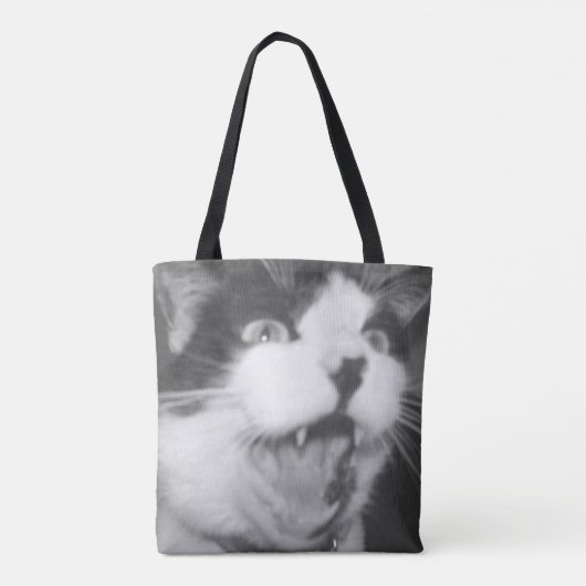 Opera Cat Tote Bag (Achterkant)