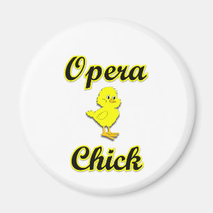 Opera Chick Magneet