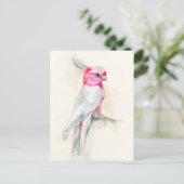 Opera Cockato Briefkaart (Staand voorkant)