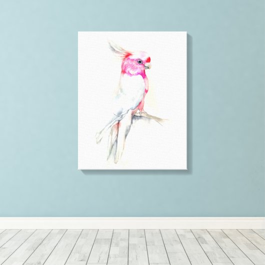 Opera Cockato Canvas Afdruk (Insitu (Houten vloer))