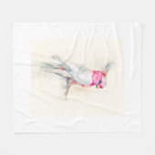 Opera Cockato Fleece Deken (Voorkant (Horizontaal))