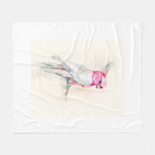 Opera Cockato Fleece Deken (Voorkant (Horizontaal))