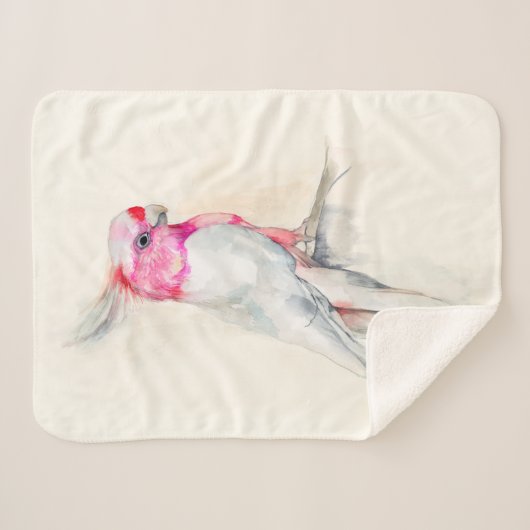 Opera Cockato Sherpa Deken (Voorkant (horizontaal))