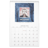 OPERA COMPOSERS wandkalender Kalender (Jan 2026)