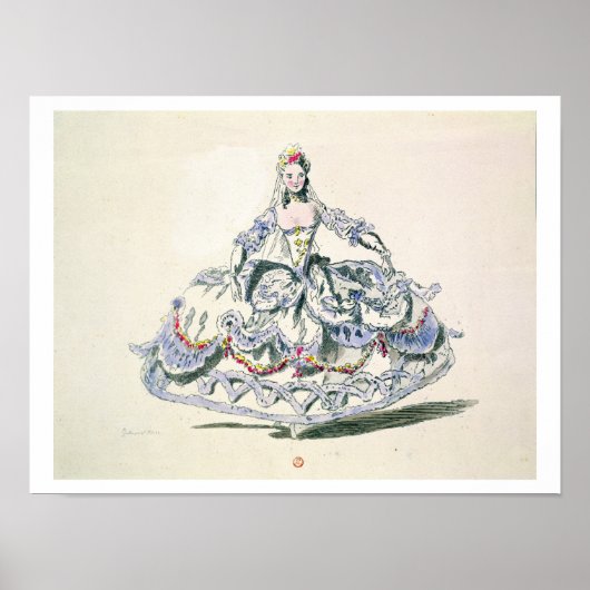 Opera Costume, van het Collectie van Menus Plaisir Poster (Voorkant)