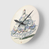 Opera Costume, van het Collectie van Menus Plaisir Ronde Klok (Hoek)