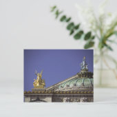 Opera de Paris Garnier in Parijs, Frankrijk Briefkaart (Staand voorkant)