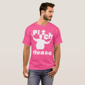 Opera dirigent in het muziekkoor of theater t-shirt (Voorkant volledig)