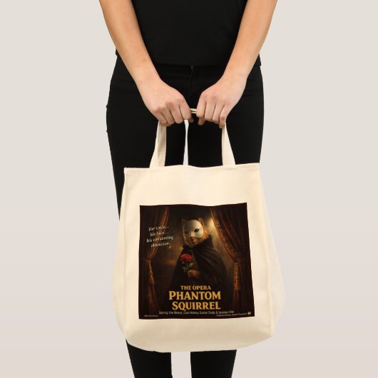 Opera Fantoma Eekhoorn Parodie Tote Bag (Voorkant (product))
