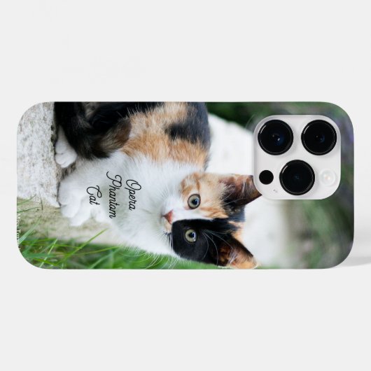 Opera Fantomkat Case-Mate iPhone Case (Achterkant (horizontaal))