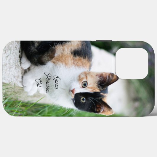 Opera Fantomkat Case-Mate iPhone Case (Achterkant (horizontaal))