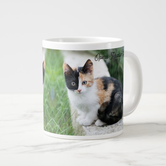 Opera Fantomkat Grote Koffiekop (Voorkant rechts)