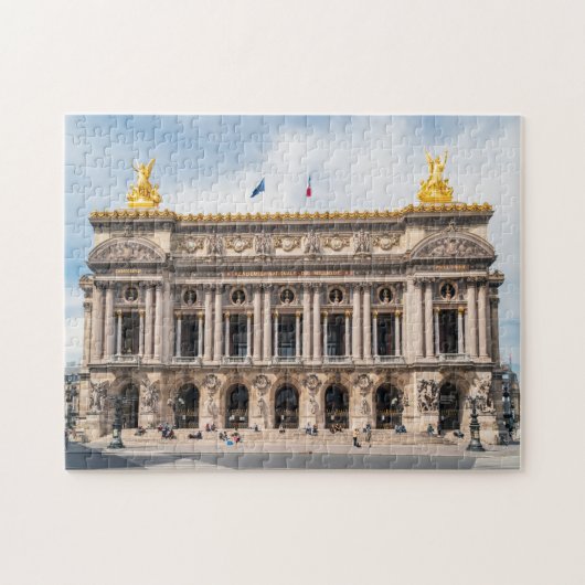 Opera Garnier & National Academy of Music - Parijs Legpuzzel (Horizontaal)