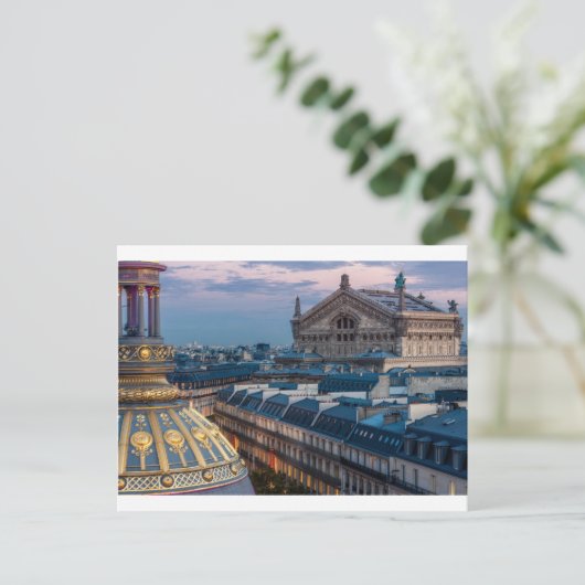 Opéra garnier, Parijs Briefkaart (Staand voorkant)