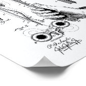 Opera Glasses 1888 Whitepaper over patenten Poster (Hoek)