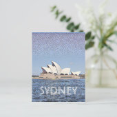 opera glimmer sydney briefkaart (Staand voorkant)