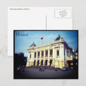 opera grand hanoi briefkaart (Voorkant / Achterkant)