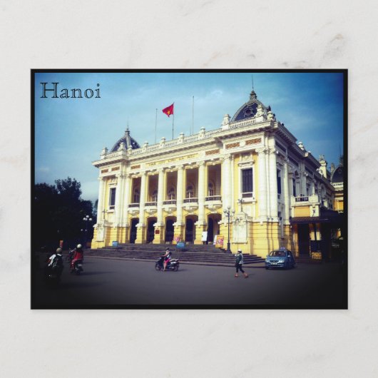 opera grand hanoi briefkaart (Voorkant)