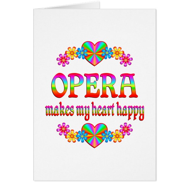 Opera Heart Happy (Voorkant)