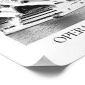 Opera House Australië Arch Fotoprint Poster (Hoek)