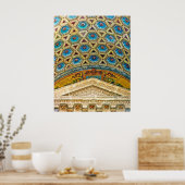 Opera House Ceiling, Budapest Poster (Keuken)