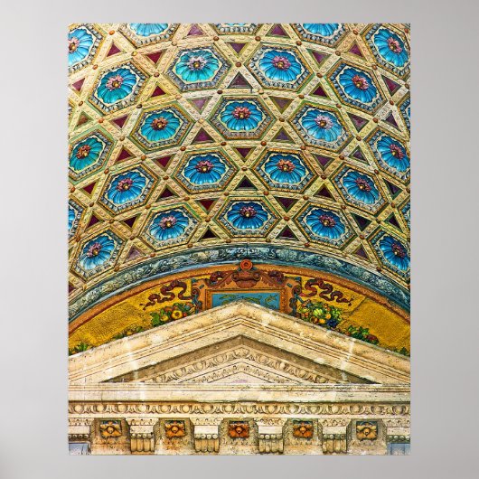 Opera House Ceiling, Budapest Poster (Voorkant)