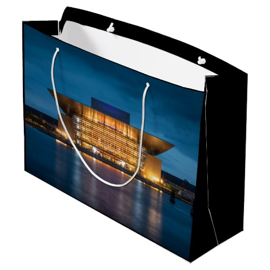 Opera House Kopenhagen Groot Cadeauzakje (Achterkant Gekanteld)