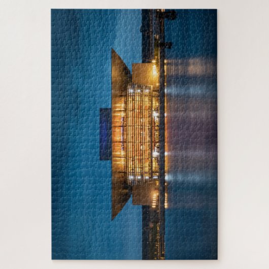 Opera House Kopenhagen Legpuzzel (Verticaal)