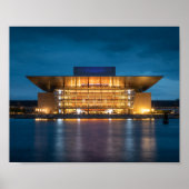 Opera House Kopenhagen Poster (Voorkant)