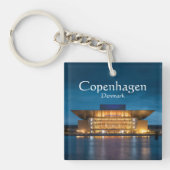Opera House Kopenhagen Sleutelhanger (Voorkant)
