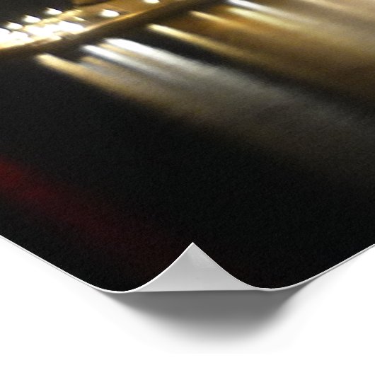 opera house nacht poster (Hoek)