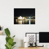 opera house nacht poster (Thuiskantoor)