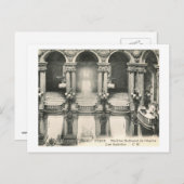 Opera House, Parijs, Franse Vintage Briefkaart (Voorkant / Achterkant)