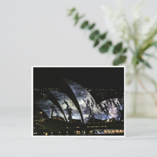 opera house surf briefkaart (Staand voorkant)